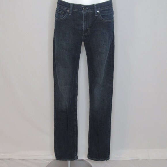 Levis 511 Dark Wash Slim Fit Jeans Men 32 x 34 - Picture 1 of 10